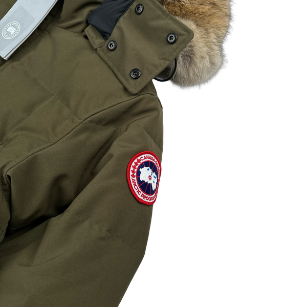 Canada Goose Khaki Wyndham Parka Jacket - Small