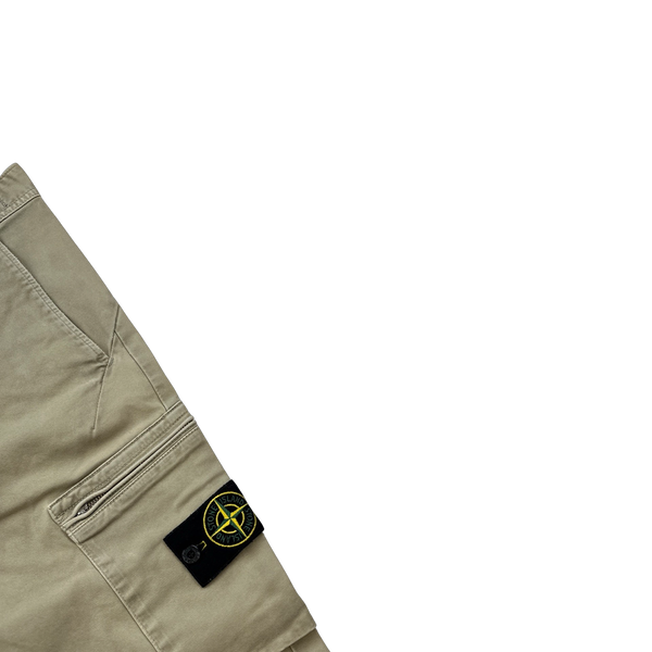 Stone Island Beige 2016 SK Cargo Trousers - 30"