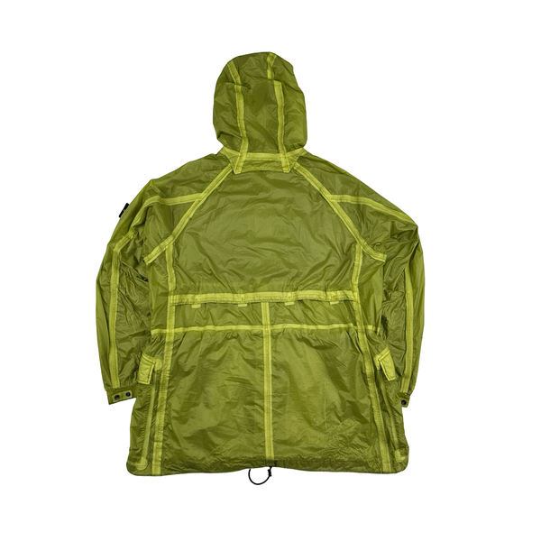 Stone Island  Hyperlight Yellow Lightweight Hooded Parka Jacket - XXL