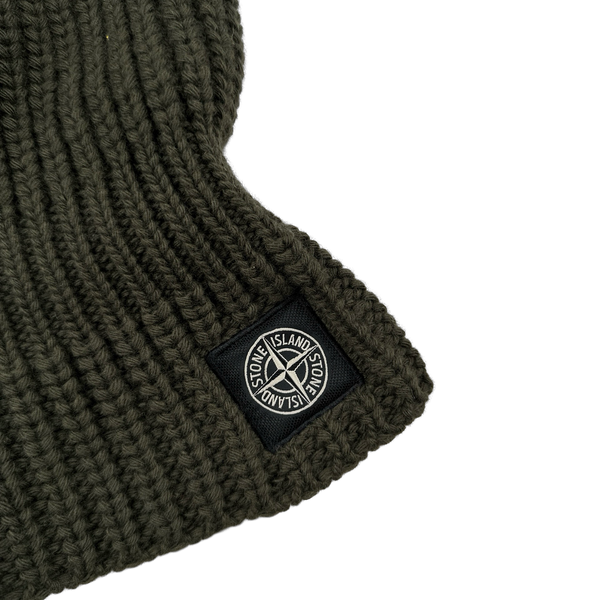 Stone Island 2020 Khaki Wool Balaclava