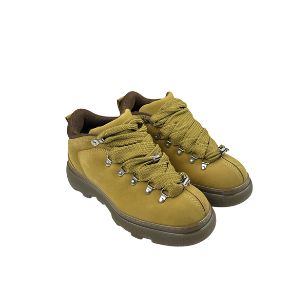 Burberry Manilla Leather Trek Boot Shoes - UK 9