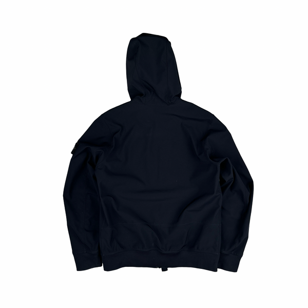 Stone Island 2018 Navy Soft Shell R Jacket - Medium