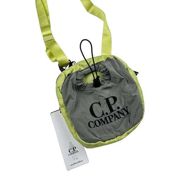 CP Company Junior Spellout Nylon Wallet Drawstring Bag