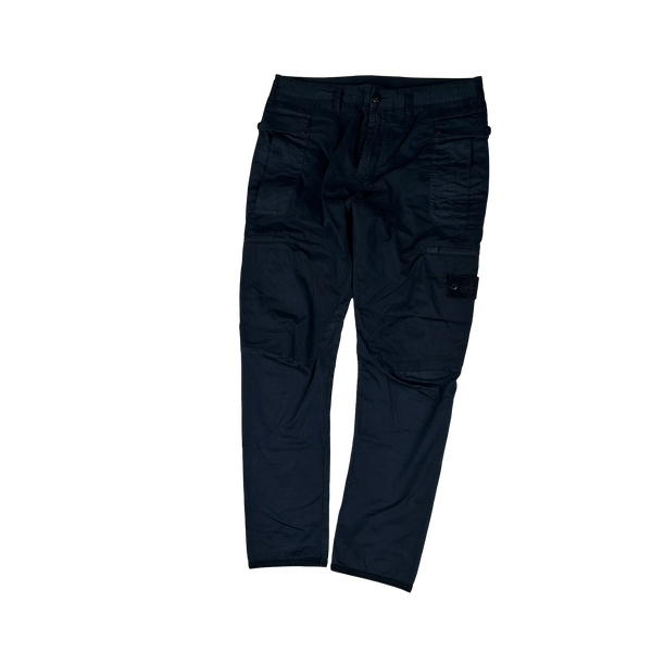 Stone Island 2017 RE T Navy Ghost Cargo Trousers - Large