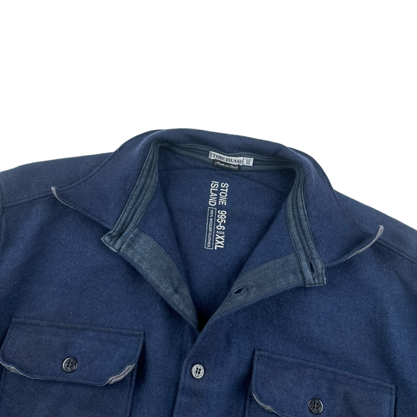 Stone Island 1995 Vintage Wool Overshirt - XXL