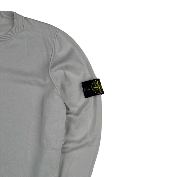 Stone Island 2022 Cream Soft Knit Jumper - Medium