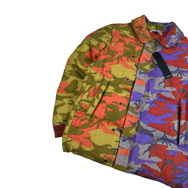 Stone Island 2022 Heritage Camo Down Filled Puffer Jacket - Small - Medium - Large - XL
