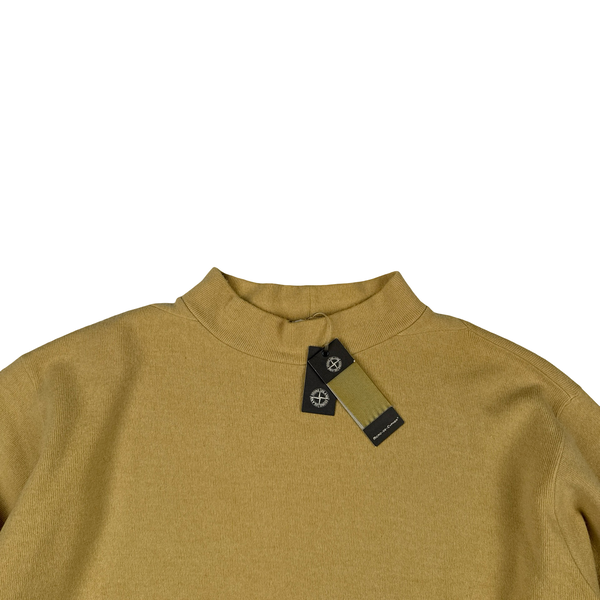 Stone Island 1998 Mock Neck Wool Jumper - XL