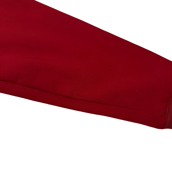 CP Company Red Soft Shell Hooded Zipped Jacket - Medium