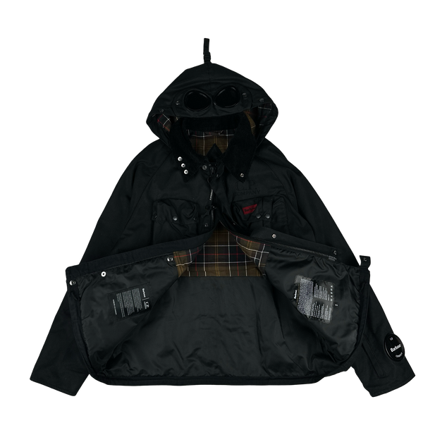 CP Company x Barbour Multi Pocket 500 Mille Waxed Jacket - Small