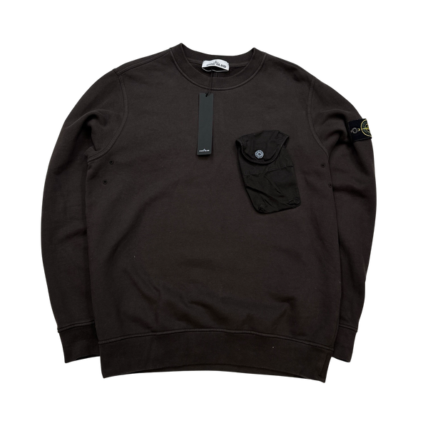 Stone island pocket jumper online
