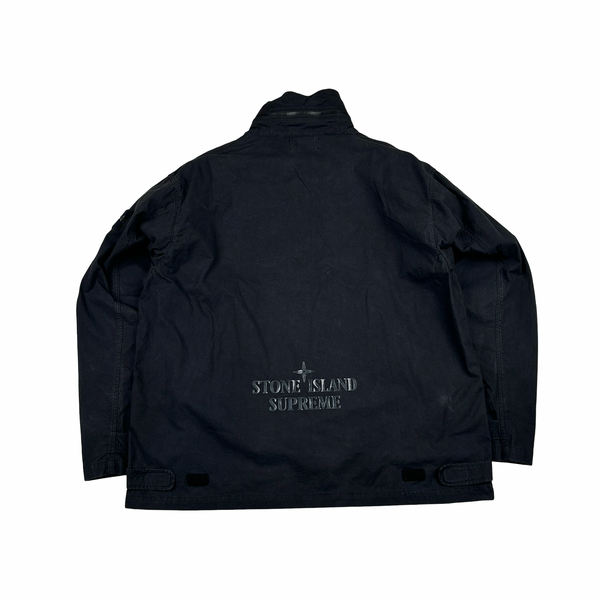 Supreme X Stone Island Cotton Cordura Spellout Jacket - Large