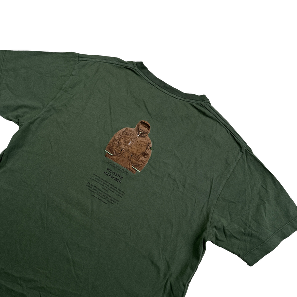 Stone Island 2021 Polyester Microfiber Archivo Short Sleeve T Shirt - Large