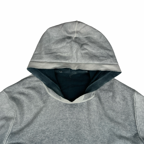 Stone Island Hand Sprayed Pullover Hoodie - Large