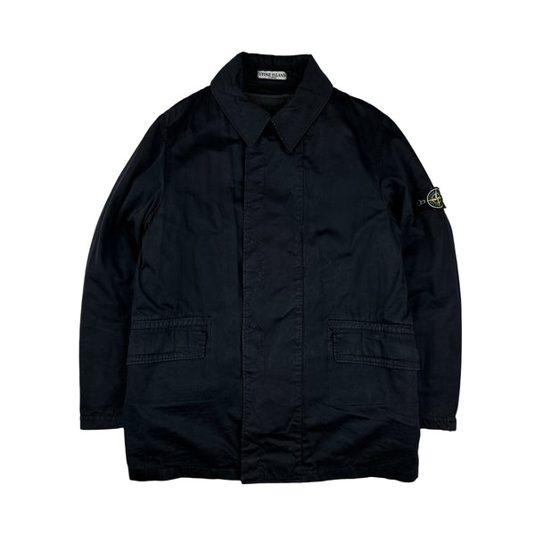 Stone Island 2002 Navy Raso Spaceman Dutch Rope Jacket - Large