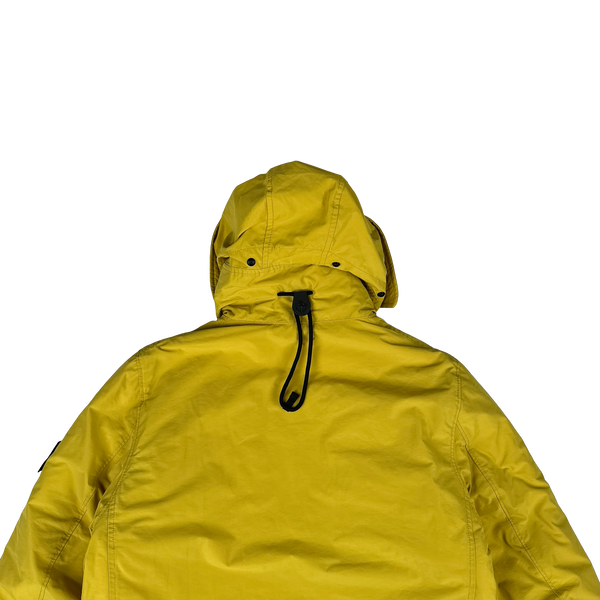 Stone Island 2018 Yellow Micro Reps Primaloft Lined Jacket - Small