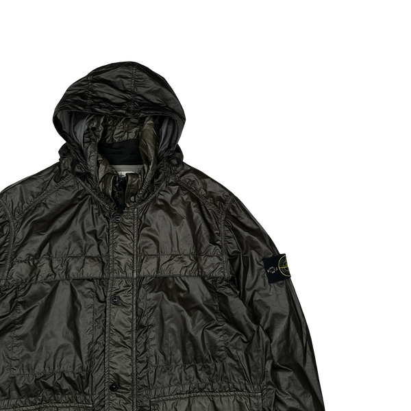 Stone Island 2013 Brown Glass Field Jacket - Large