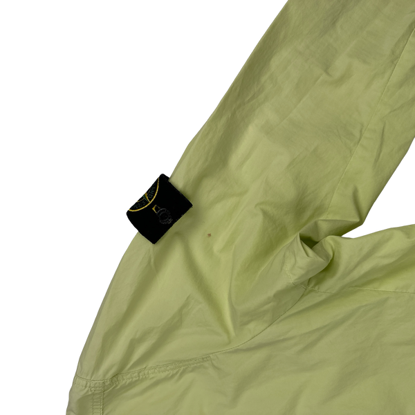 Stone Island 2017 Yellow Tela Paracadute Hooded Jacket - Medium