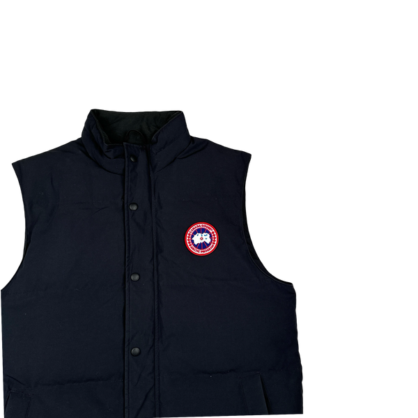 Canada Goose Navy Garson Down Filled Gilet - Large