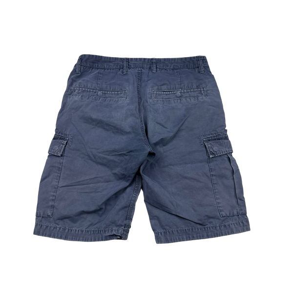 Stone Island 2018 Light Blue Cargo Shorts - 30"