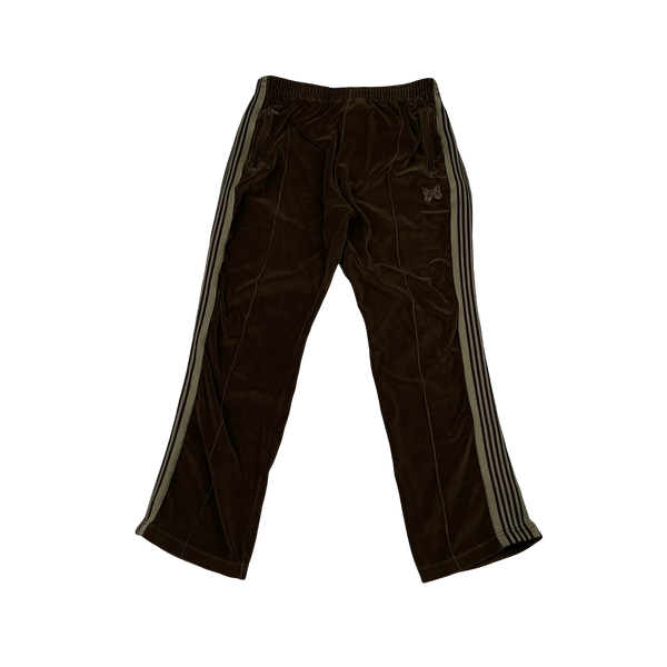 Needles Velour Brown Butterfly Tracksuit - Small
