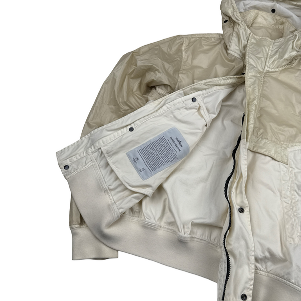 Stone Island Beige Glass Bativia Jacket - Medium