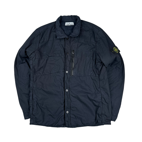 Stone Island 2016 Navy Quilted Cotton Jacket - Large