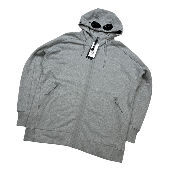 CP Company Grey Goggle Hoodie - Large, XXL