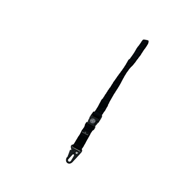 Stone Island Black Econyl Lanyard