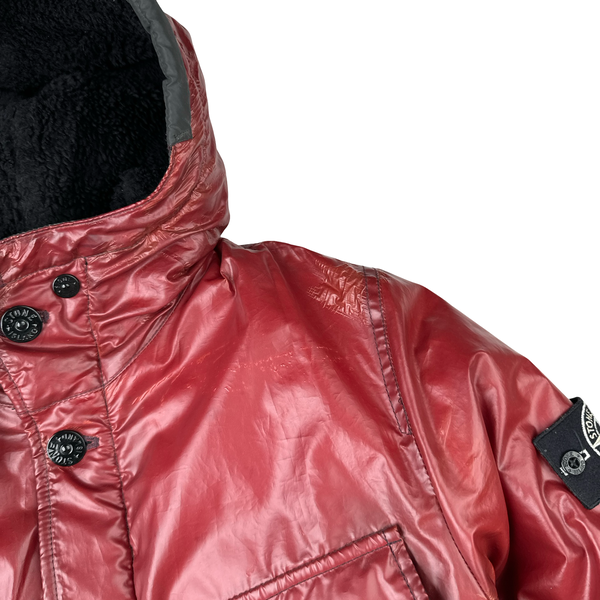 Stone Island AW/2013 Red Down Filled Ice Jacket - Medium