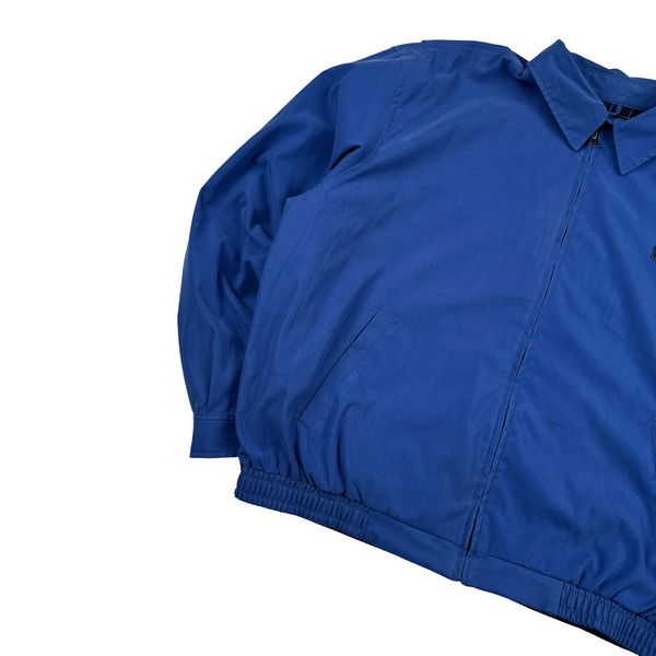 Ralph Lauren Blue Harrington Zipped Quilted Jacket - XL