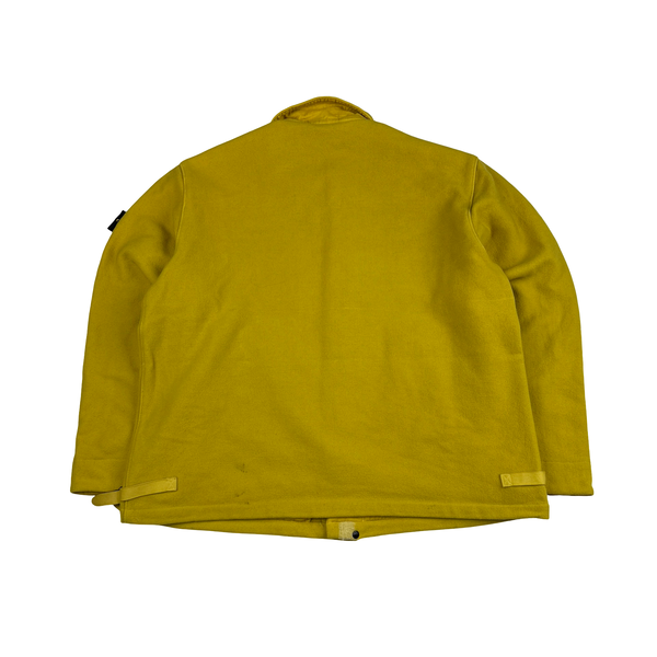 Stone Island AW2000 Yellow Vintage Wool Double Lined Overshirt - XL