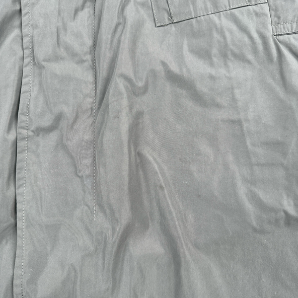 CP Company Grey Metropolis Long Zip up Jacket - Small