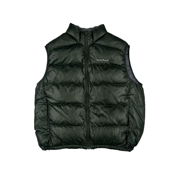 Montbell 800 Down Filled Ripstop Nylon Gilet - XL