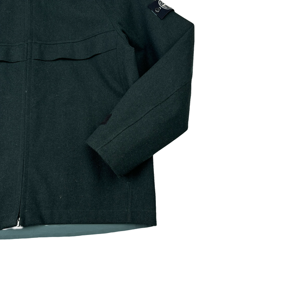 Stone Island 2019 Tank Shield Wool Stretch Multi Layer Fusion Jacket - Large