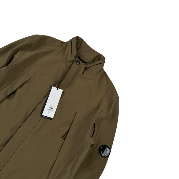 CP Company Camel Soft Shell R Bomber Jacket - Small