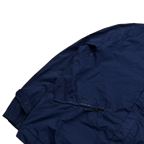 Stone Island 2016 Navy Garment Dyed Performance Tela Jacket - XXL