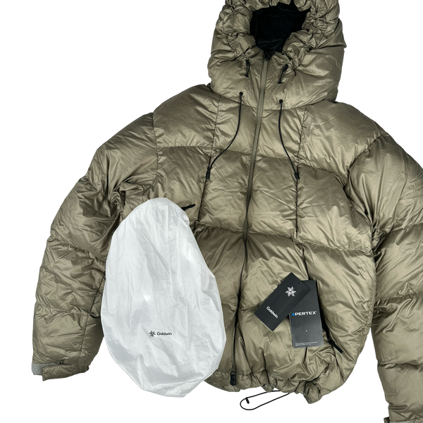 Goldwin Ripstop Ultra Warm Lightweight Packable Puffer Jacket - Large