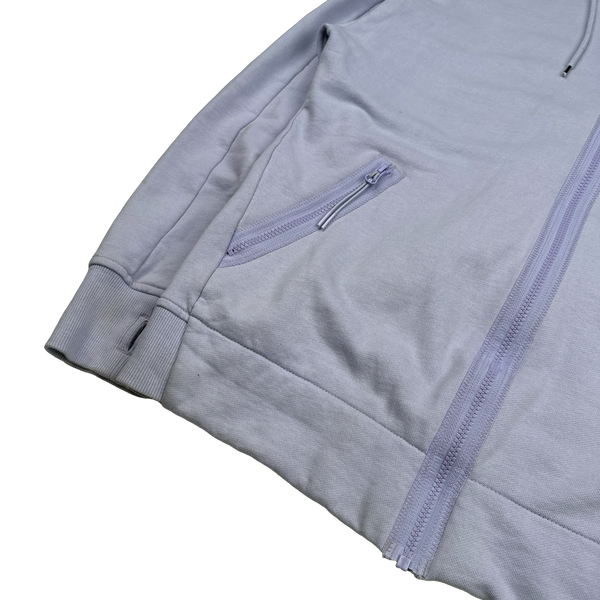 CP Company Lilac Cotton Goggle Hoodie - XL
