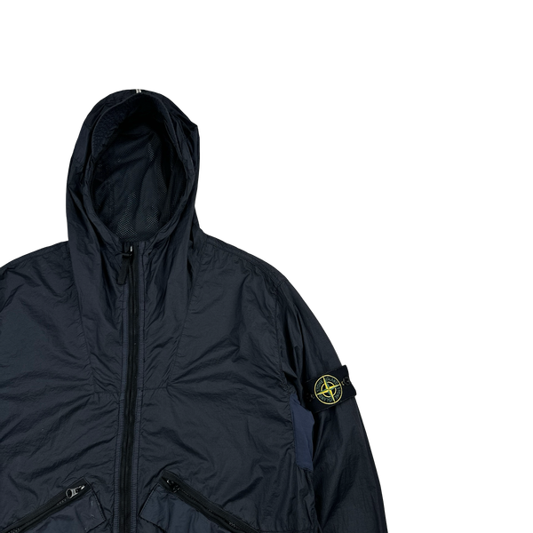 Stone Island 2013 Navy Membrana Lightweight TC Jacket - Large
