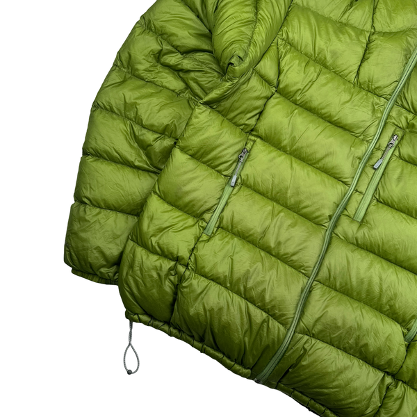 RAB Green Infinity Endurance Down Zipped Puffer Jacket - Large