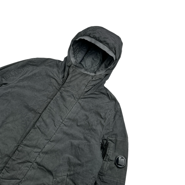 CP Company Grey Re-Colour Nycra Quilted Jacket - XL