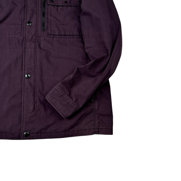 CP Company 50 Fili Purple Goggle Jacket - XL
