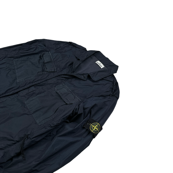 Stone Island 2016 Blue Garment Dyed Crinkle NY Jacket - XL