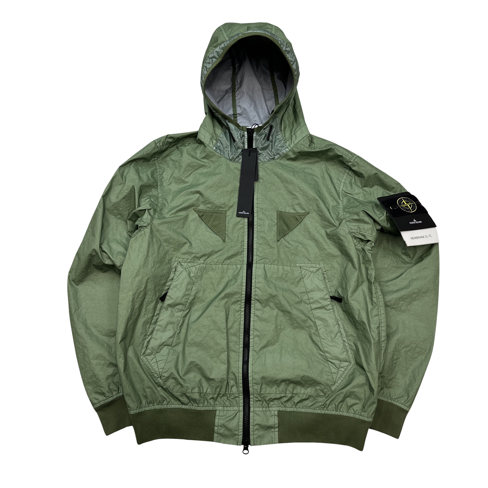 Stone island membrana clearance 3l tc green