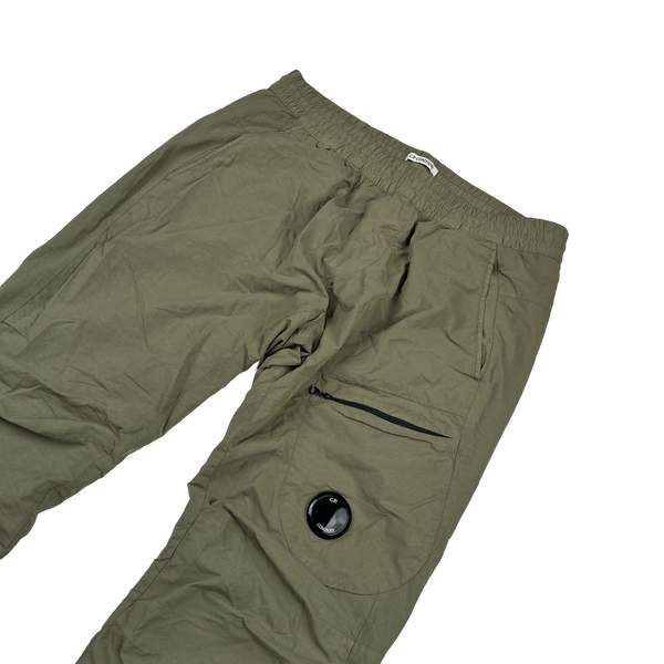 CP Company Olive Green Lens View Cargo Trousers - 32"