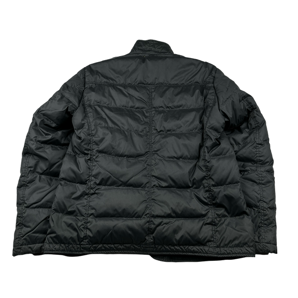 CP Company Early 2000's Grey Nylon Down Jacket - XXL