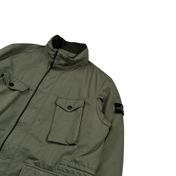 Stone Island 2018 Khaki David TC Primaloft Multipocket Jacket - 3XL
