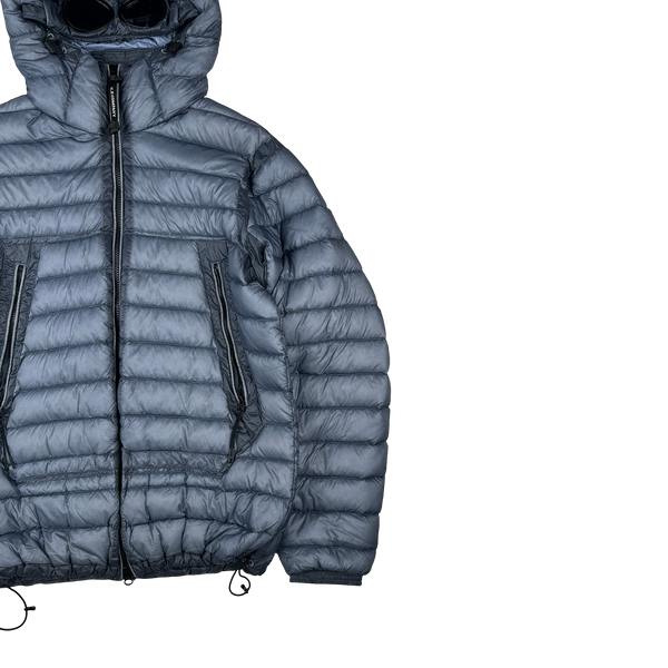CP Company Indigo Blue DD Shell Goggle Jacket - Large