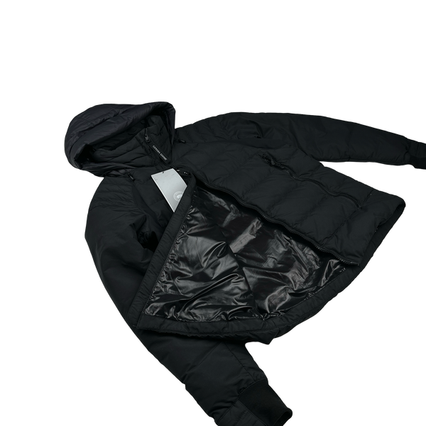 Canada Goose Black Premium Down Hybridge Base Puffer Jacket - Medium